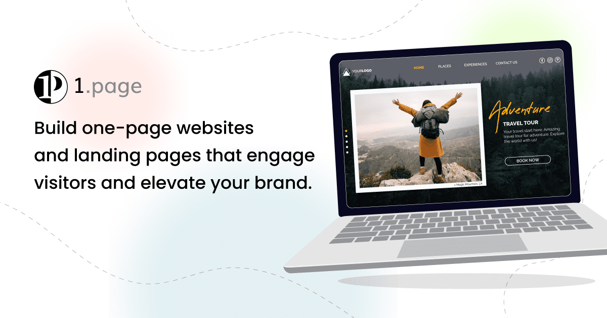 One page websites 1 page